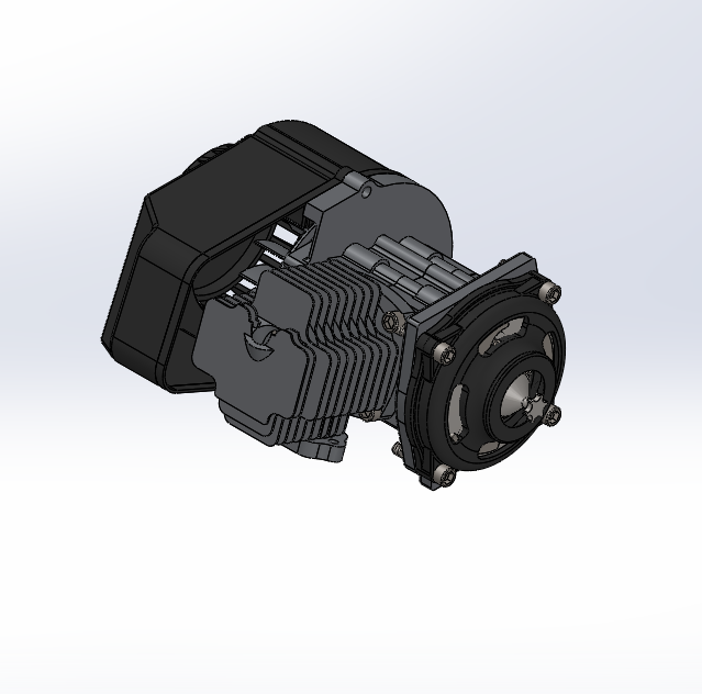 G052326-50cc 2-冲程发动机 型号-1PE40F-6=发动机引擎
